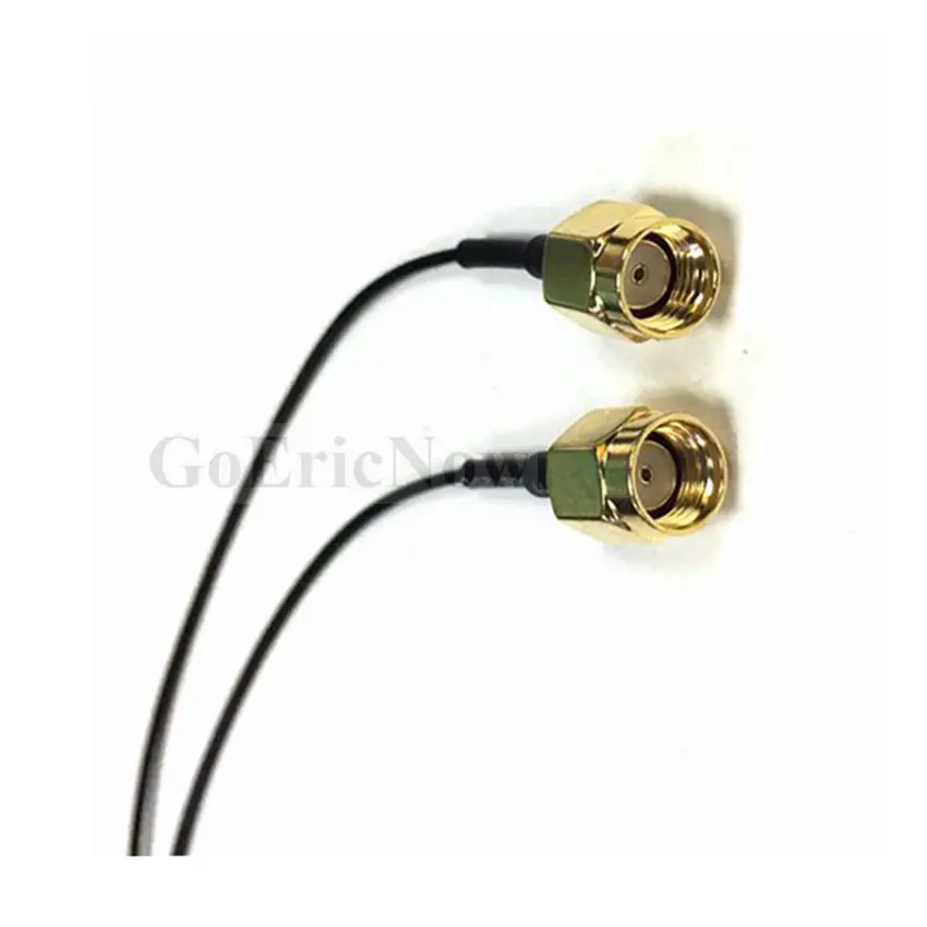 5 шт. RF коаксиальный RP-SMA мужчина к армированным пластиком SMA Мужской Для 1 13 черный