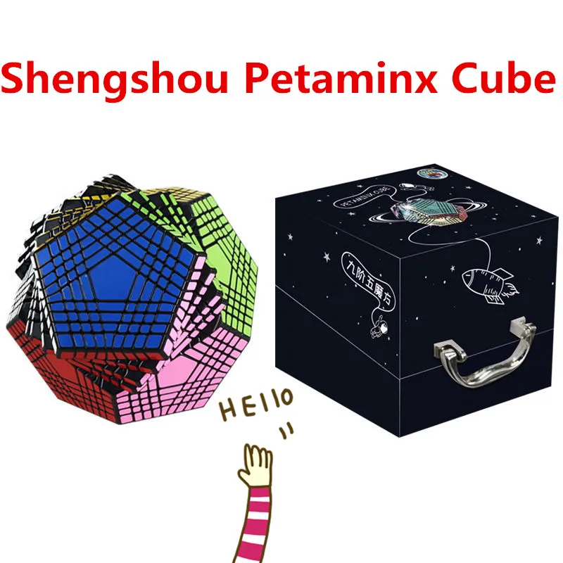 Shengshou petaminx Cube 9x9 Megaminx Magic Скорость Puzzle