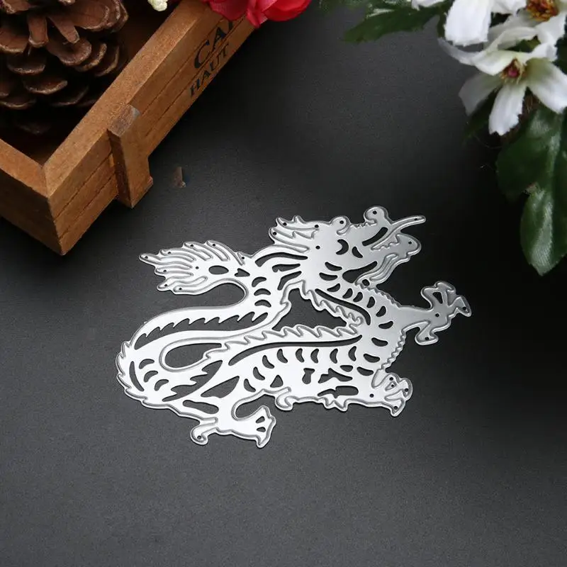 Трафареты Dragon для скрапбукинга металлические режущие штампы шаблон папка альбом