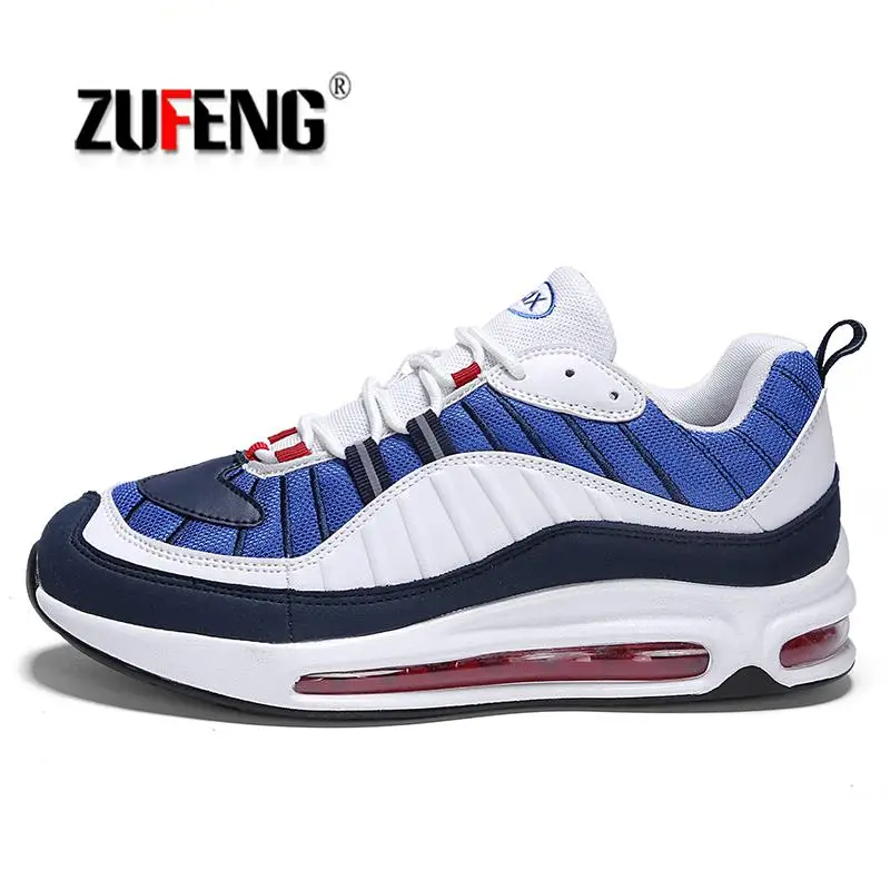 

ZUFENG 2018 air cushion running shoes for men Sneakers music rhythm upgraded soft Deodorant insole for outdoor athletic jogging