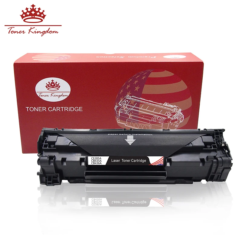 Тонер Королевство черный CB436A 36A тонер-картридж для hp LaserJet P1505 P1505N M1522N M1522NF M1522 мфу