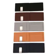 Лидер продаж, тонкий бумажник с блокировкой RFID, кожаный бумажник для бизнеса