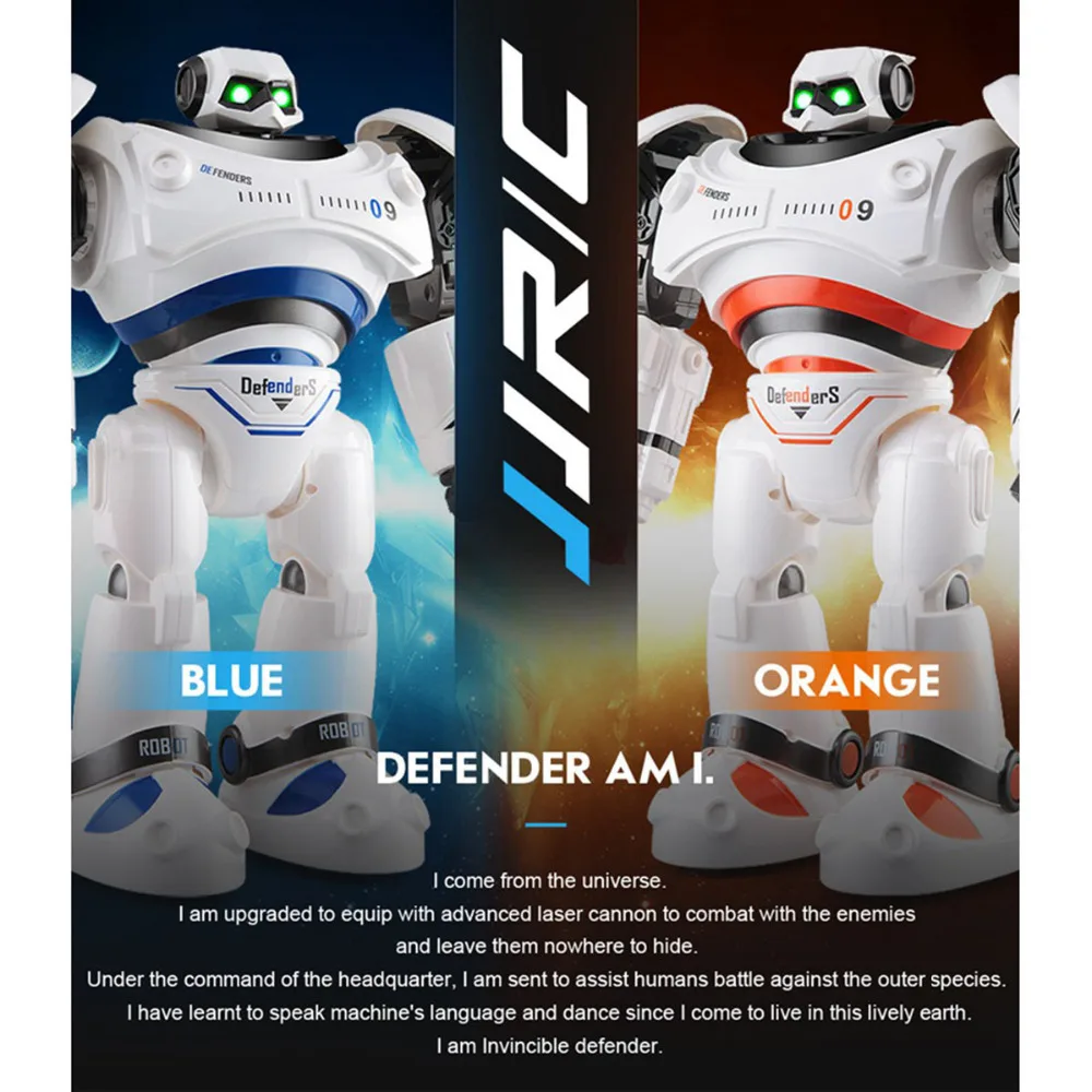 

Action Toy Figures RC Robot R1 Charging Programmable Remote Control Toy Dancing for Kids Birthday Gift Defender Intelligent kid