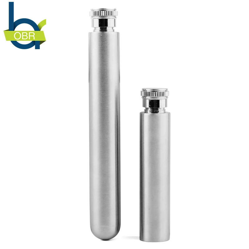 

OBR 1oz/1.5oz Portable Stainless Steel Hip Flask Wine Bottle Mini Tube Russian Liquor Pot Alcohol Whiskey Flasks As Gift