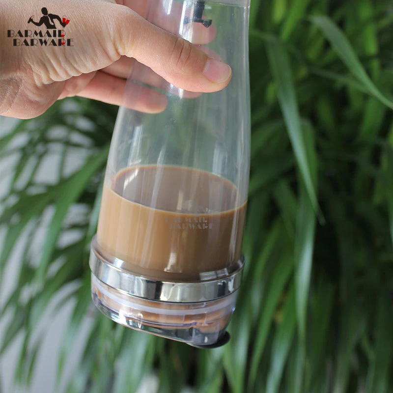 Коктейль, Бостонский шейкер из нержавеющей стали автоматическая перемешивание чашка электрическая кружка для кофе шоколад молоко Смешанная чашка перемешивание чашка