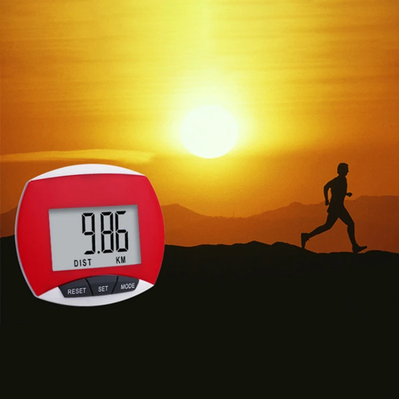 Высококачественный многофункциональный мини Водонепроницаемый цифровой шаг шагомера Счетчик калорий для движения фитнес-оборудование
