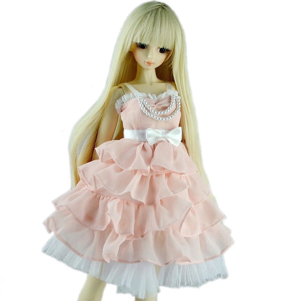 

[wamami] 130# Pink Clothes Dress 1/4 MSD DOD AOD BJD Dollfie Free Shipping