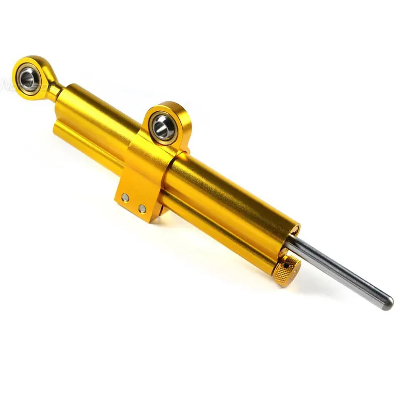 

Gold Adjustable Universal CNC Aluminum Motorbike Motorcycle Steering Damper For Yamaha Honda Suzuki KTM Steering Damper 3s