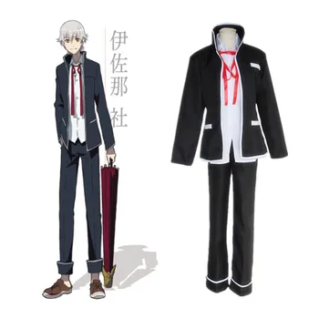 

Isana Yashiro Cosplay Anime K Missing Kings Costume School Uniform Suit Full Set Men's Halloween Cosplay Costumes