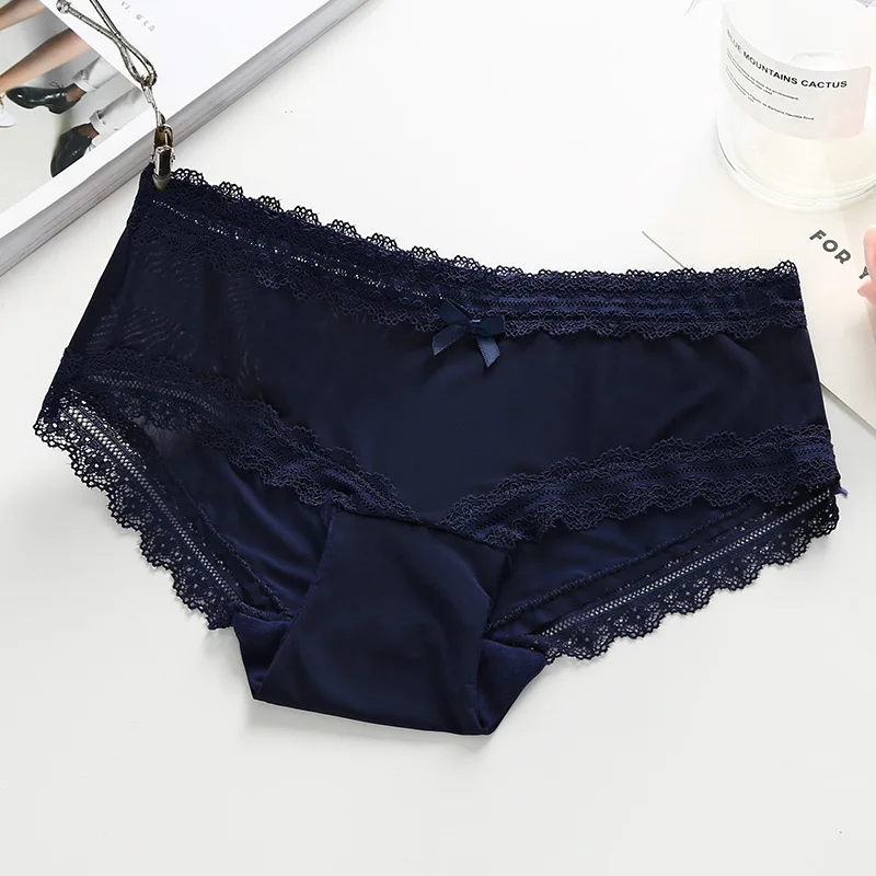 py7g blue Womens Under Wear Panties