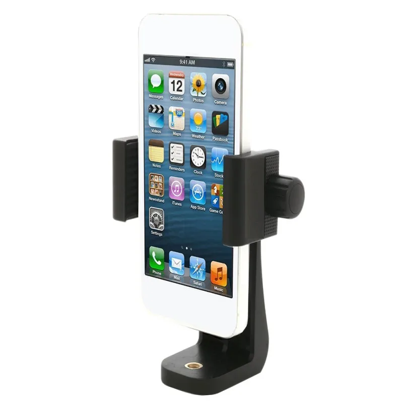 360 Rotation Universal Tripod Mount Mobile Phone Clipper Holder Stand