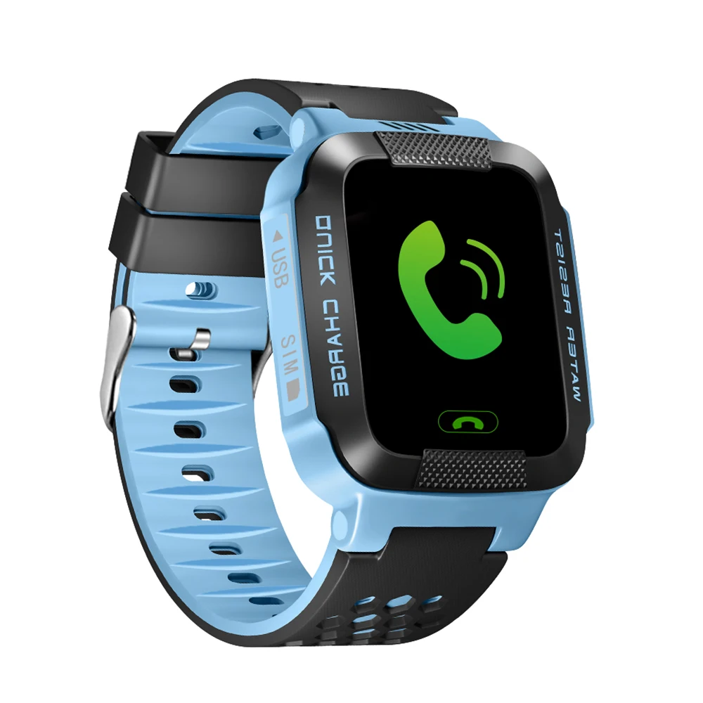 Дети gps Smart Watch G21 трекер для детей безопасный sos вызов анти потерянный часы телефон