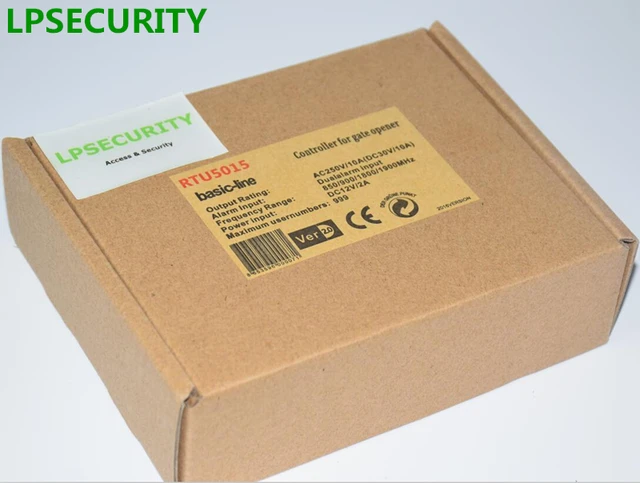 LPSECURITY 999 users GSM Gate Garage shutter Door Opener Operator with SMS Remote Control 900/1800MHz 1 Output/2 Inputs 2