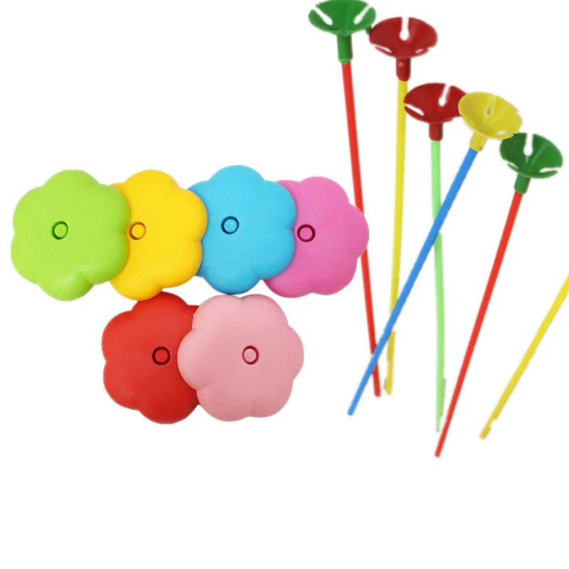 

1PC Balloons Column Base Balloon Floating Base Used To insert Ballon Stick Dining(dinner) Table Decorations Color at Ramdom