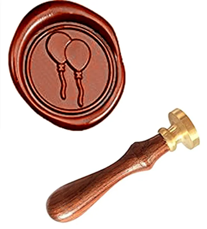 

MDLG Vintage Balloon Custom Picture Logo Luxury Wax Seal Sealing Stamp