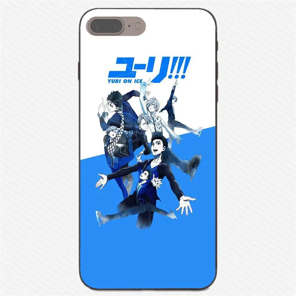 Аниме мультфильм Yuri On Ice TPU популярный хит для Huawei Honor 5A 6A 6C 7A 7C 7X 8A 8C 8X 9 10 P8 P9 P10 P20 P30