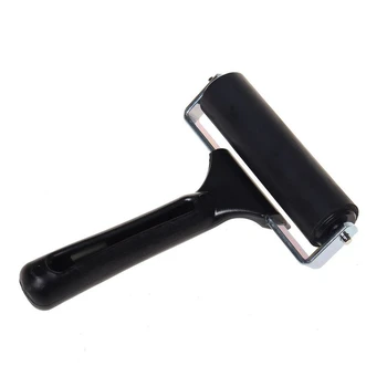

Rubber Brayer Roller for Printmaking,Great for Gluing Application Also