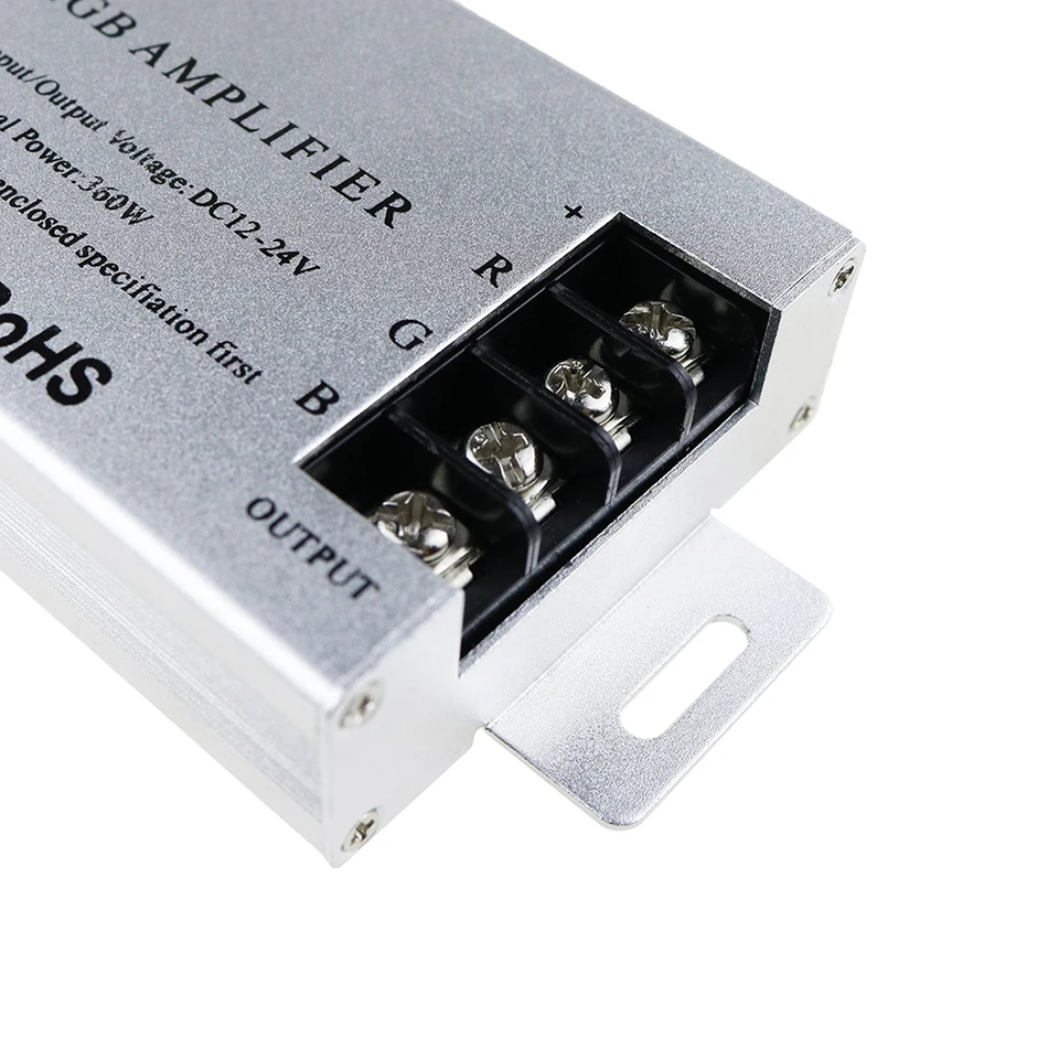 360W led RGB amplifier DC12V 30A Aluminum RGB strip