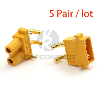 

XT30PW High Quality 5Pairs 30A Low Temperature Rise Fire Retardant Plug For RC Camera Drone Accessories