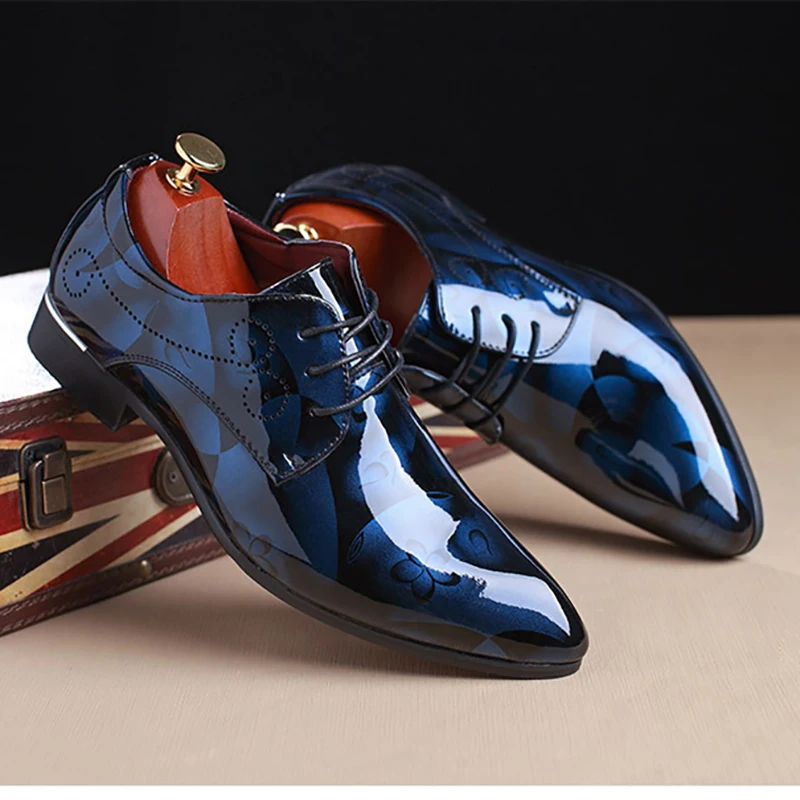 D'été De Robe 48 Designer En Blue red Mariage Hommes Msw8108013 gray yellow Élégante Cuir 38 Chaussures Sociale IRCSSxwq
