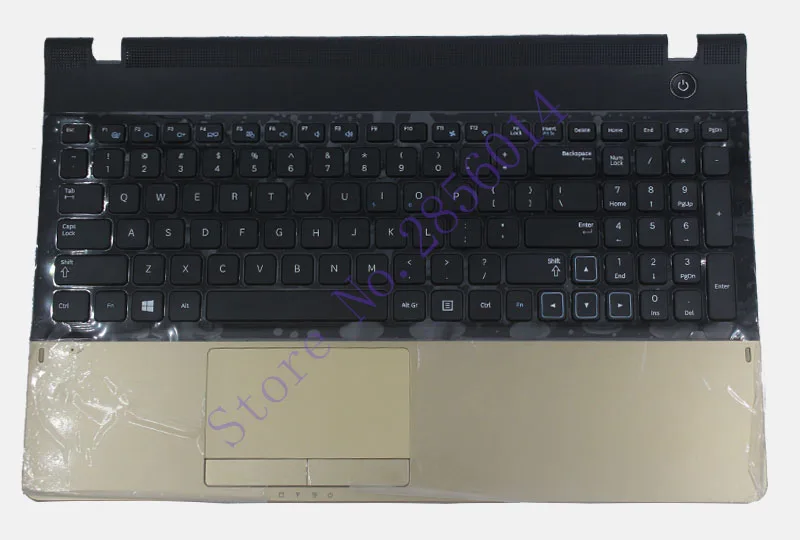 США для samsung NP300E5A NP305E5C NP300e5x NP305E5A 300E5A 300E5C 300e5x 300E5Z US клавиатура для ноутбука с золотом и Упор для рук крышка