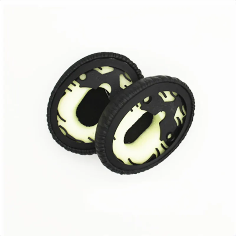 Linhuipad 1 pair Replacement Proteinear Headp Leatherette Ear Cup Ear Pads Cushions For QC3 over head headphone