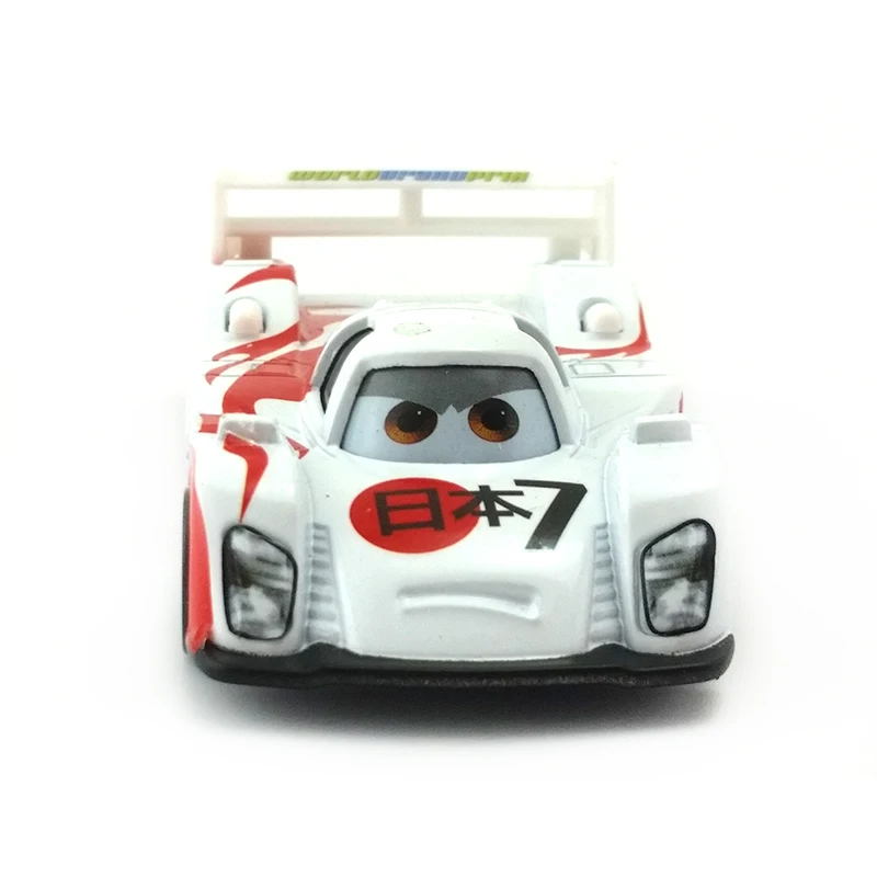 Disney Pixar Cars Shu Todoroki 1:55 металлический литой автомобиль Развивающие игрушки модель автомобиля для мальчиков Детский подарок на день рождения