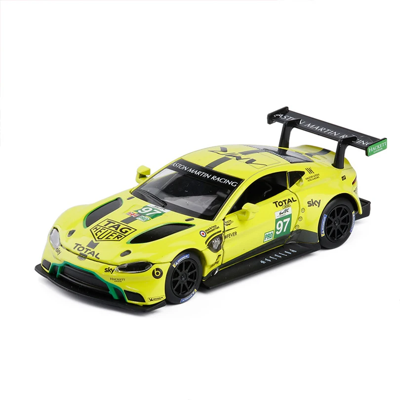 Модель спортивного автомобиля GTE Le Mans 1/32 модель из сплава игрушки для детей
