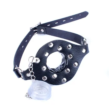 Janpanese Open Mouth Gag with Cover BDSM Slave Fetish Adult Game Erotic Sex Toy Bed Restraints Sex Products For Couples S&M Tool 5