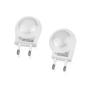 

Mini LED Snail Night light Built-in Light Sensor lamp 110V-240V Auto ON/OFF Wall Plug light EU Plug Decoration Baby Bedroom Bulb