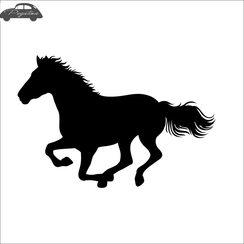 

Horse Riding Racing Decal Car Cowboy Sticker Horserace Poster Vinyl Wall Decals Pegatina Decor Mural Sticker
