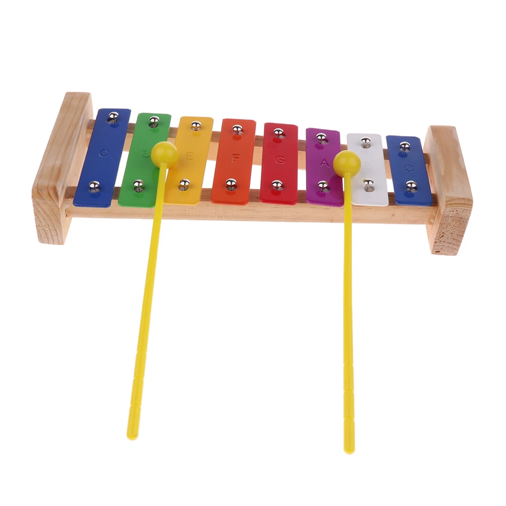 1 Набор Кастанет бубен maraca ксилофон звуковая трубка треугольный инструмент для малышей музыкальные игрушки для детей