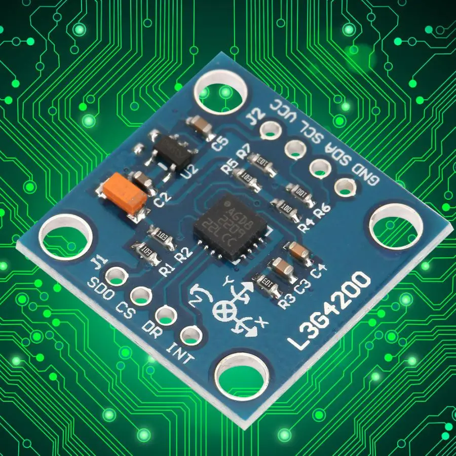 

Digital Gyroscope Sensor Module Angular Velocity Module L3G4200D Gyroscope Sensor Board Angular Velocity Module Board