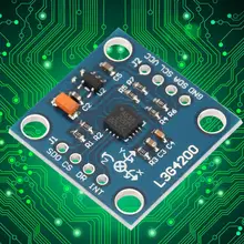 Digital Gyroscope Sensor Module Angular Velocity Module L3G4200D Gyroscope Sensor Board Angular Velocity Module Board fr4 bluetooth sensor expansion board module red blue black