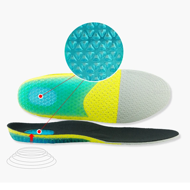 LEMAI Gel Pad Silicone insoles pads sole gel pad men insole women insole child insole shoes