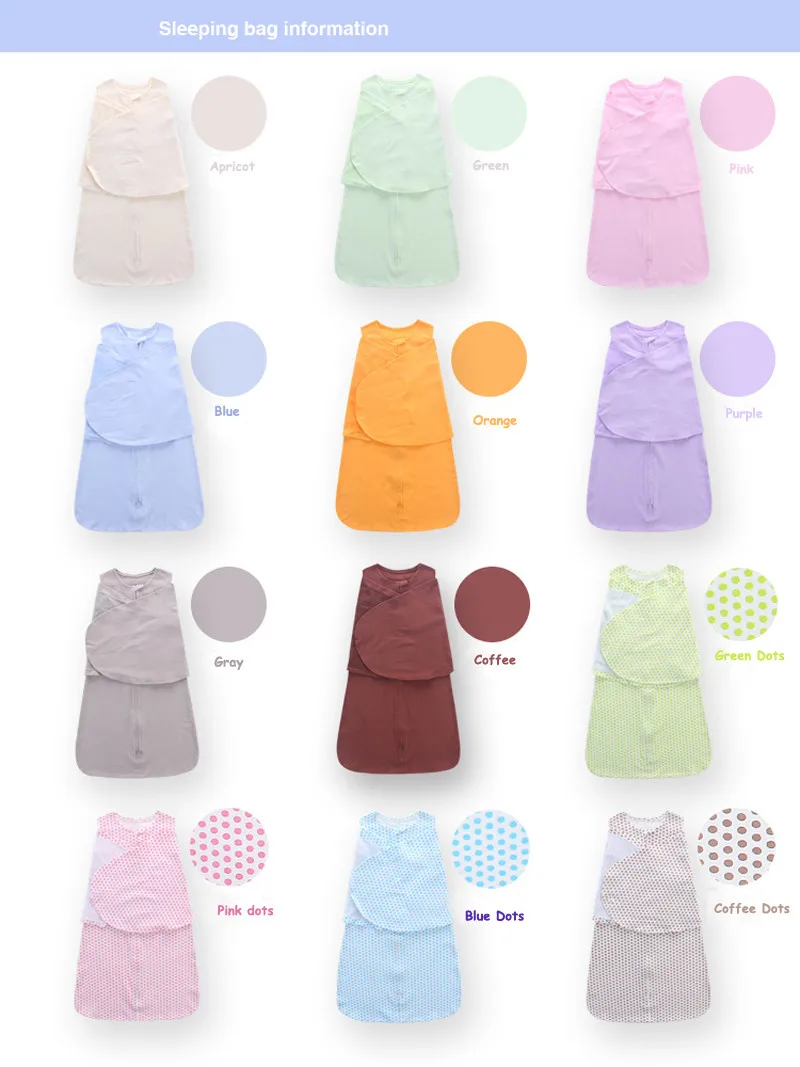 Чудесный детский спальный мешок, хлопок, одеяло, хлопковый спальный мешок, пеленка для 0-6 месяцев, для новорожденных, унисекс