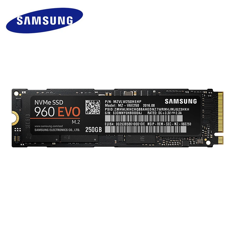 Samsung 250GB 500GB 1TB 960 EVO NVMe M 2 SSD Solid State Hard font b Disk