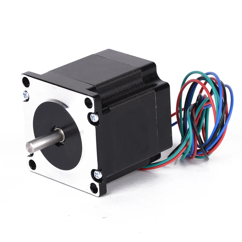 

1pc 24V Nema 23 Stepper Motor Single Shaft 1.8Degree 4 Leads 4 Channel 56mm Mayitr For 3D Printer