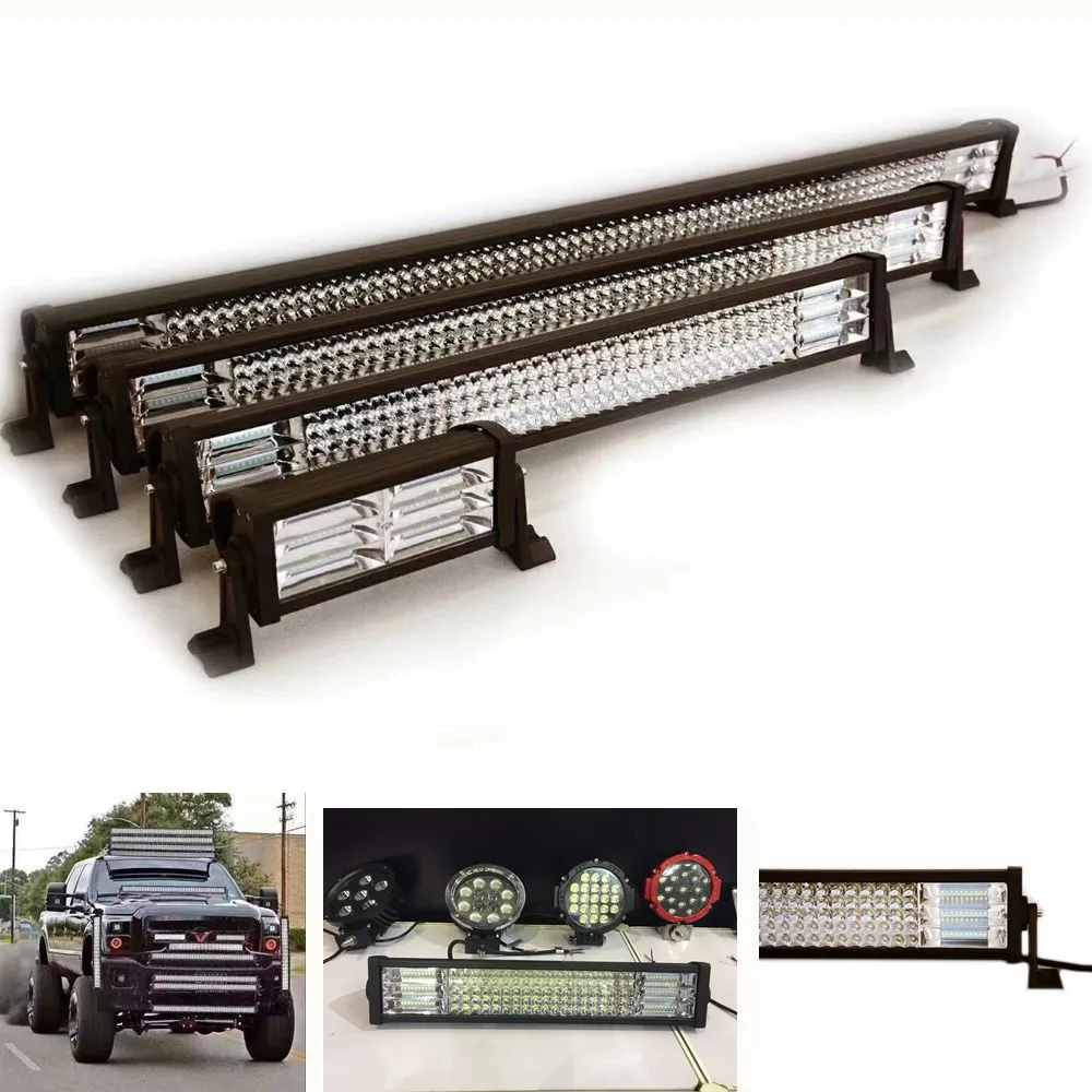 Curved 52"inch LED Light Bar 900W 9D Combo Offroad SUV Tractor ATV Driving Lamp Curved 52"inch LED Light Bar 900W 9D Combo Offroad SUV Tractor ATV Driving Lamp