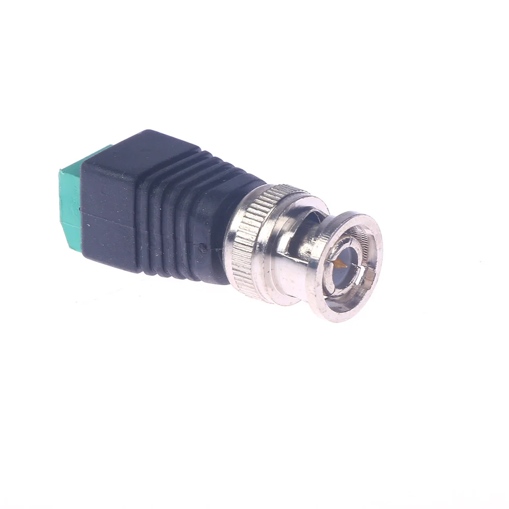 1/2 шт. BNC кабель зеленый мужской Коаксиальный CAT5 в коаксиальный фотоэлемент
