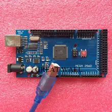 10set/lot MEGA 2560 R3 (ATmega2560-16AU CH340G) AVR USB board + USB cable (ATMEGA2560 ) for Arduino MEGA2560 xindai