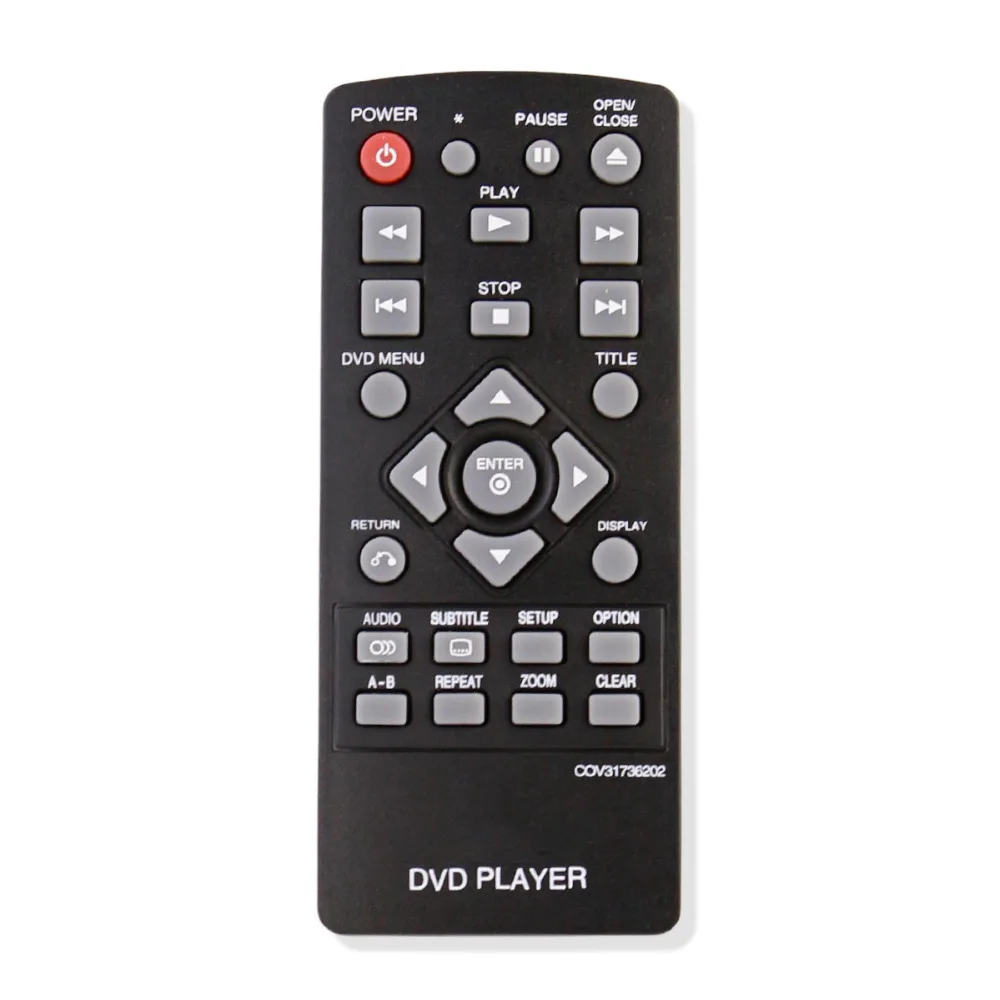 

New COV31736202 Replacement Remote Control for LG DVD Player DP132NU DP132