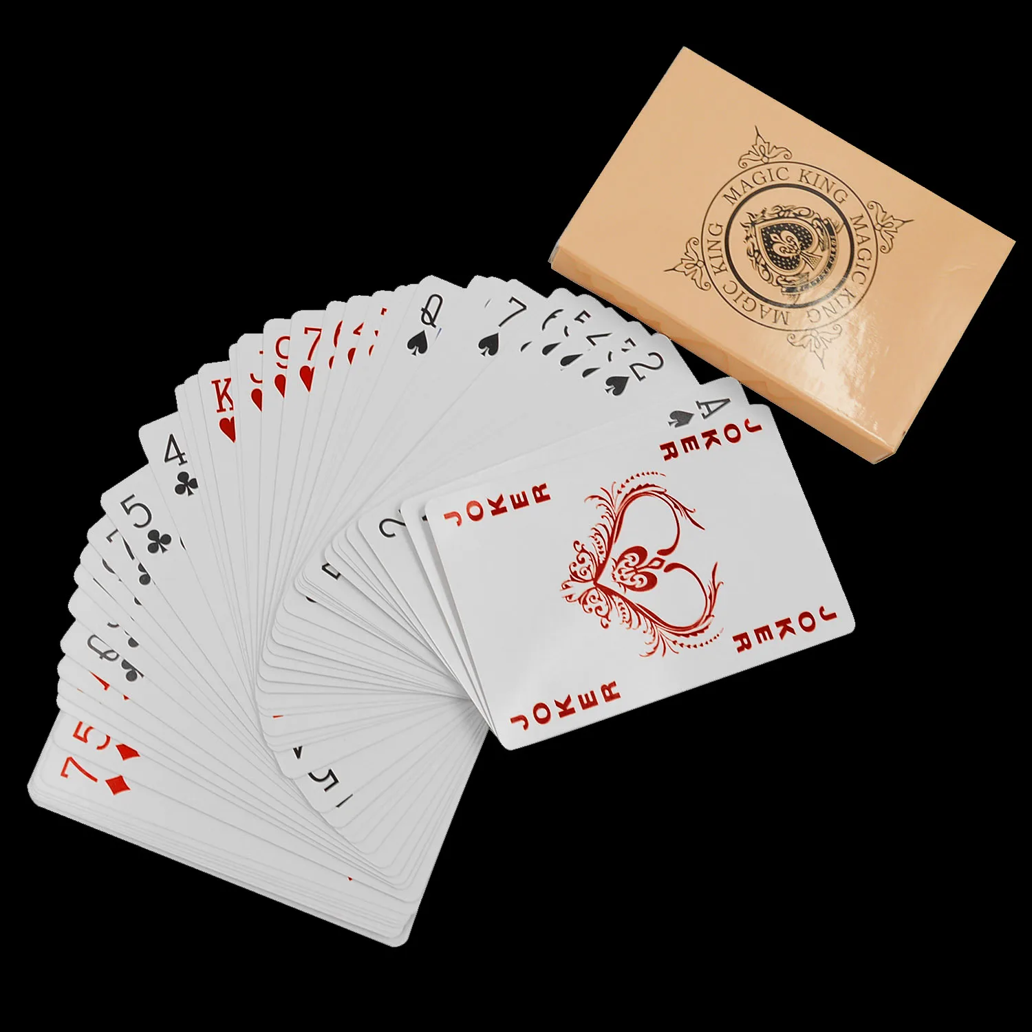 Facile-à-Lire Mince Taille Standard Cartes À Jouer Magie Cartes À Jouer Poker Magic Trick Blague Jouet Facile à jouer pour Enfants Spectacle De Fête