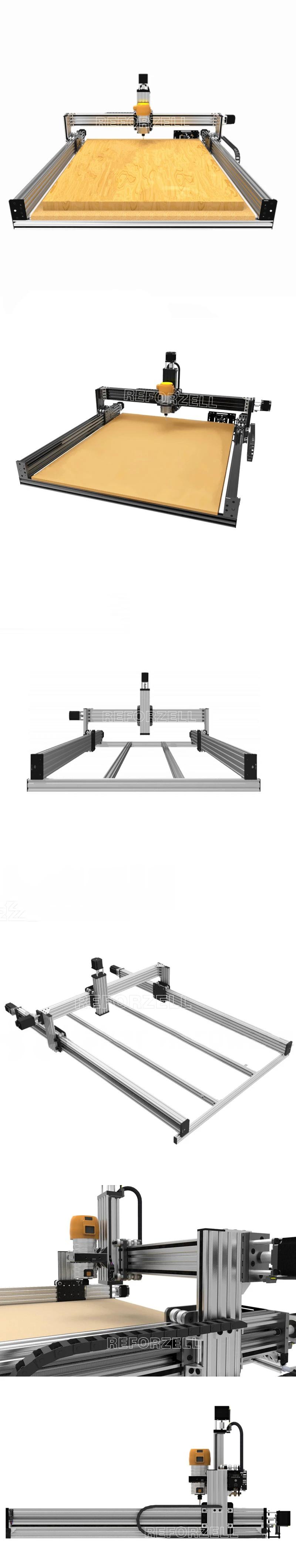 Высокой точности выполнения CNC механическая машина привести фрезерный станок с ЧПУ механический комплект с Монтажный комплект