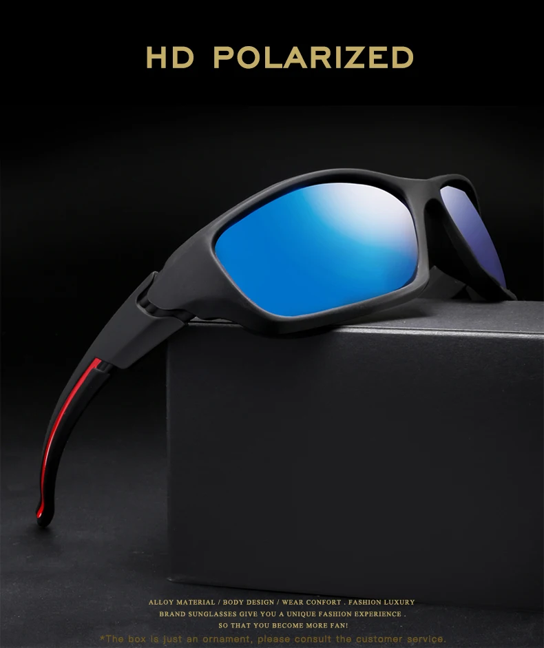 Солнцезащитные очки longkeader HD, поляризационные, для мужчин, для ночного видения, для вождения, спортивные, солнцезащитные очки, для женщин, для отдыха, Роскошные, фирменный дизайн, Gafas De Sol