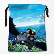 T&w164 New How To Train Your Dragon Custom Printed receive Bag Compression Type drawstring bags size 18X22cm F725&164wx