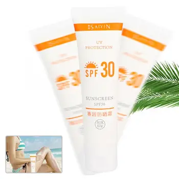 

SPF 30 Facial Body Sunscreen Whitening Sun Cream Sunblock Skin Protective Cream Anti-Aging Oil-control Moisturizing 60g