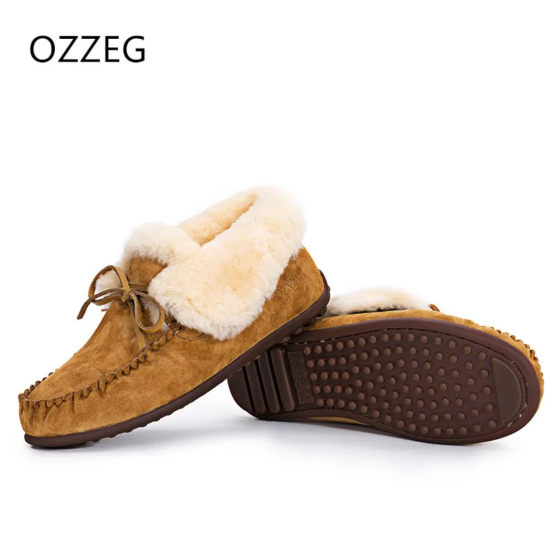 

Women Winter Boots Fashion Ankle Snow Boots Female Warm Real Fur Plush Insole High Quality Botas Slip on Mujer hand made shoes