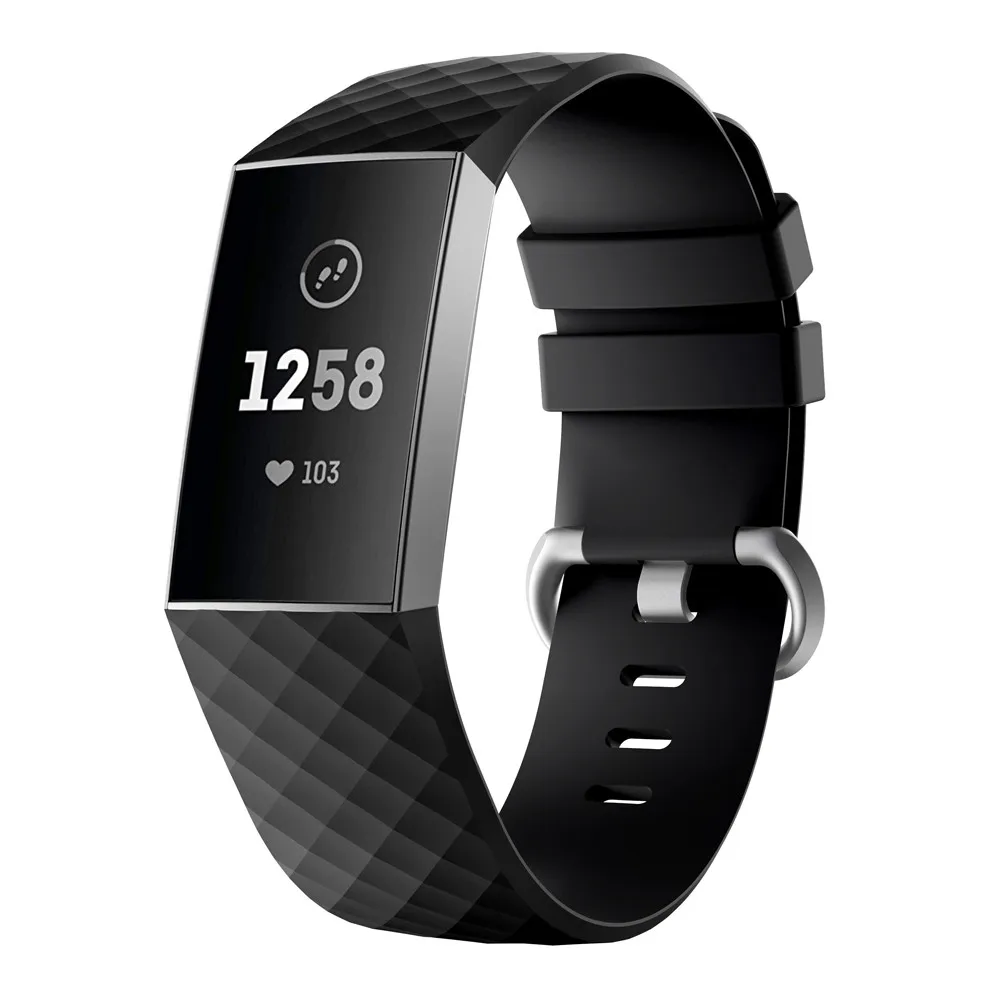 CARPRIE модный браслет спортивный силиконовый браслет ремешок для Fitbit Charge 3 0928 Прямая поставка