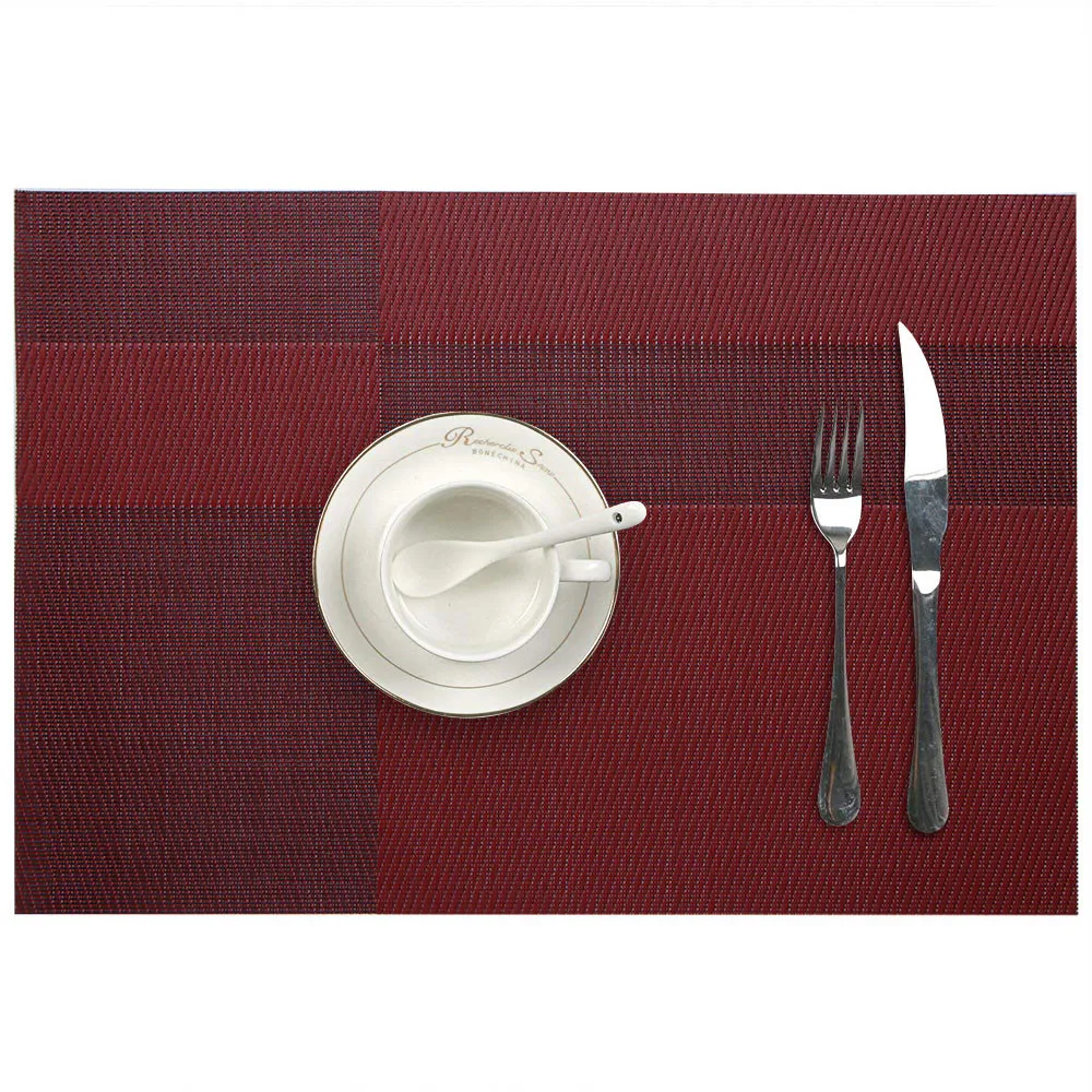 

Placemat Multicolor Design for kitchen table cup coaster individual table placemat for dining table Home Decor Restaurant